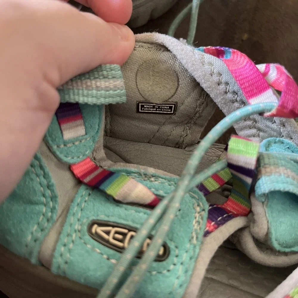 Keen Whisper Girls Multicolor Outdoor Hiking Water Shoes Casual Girls 2/3